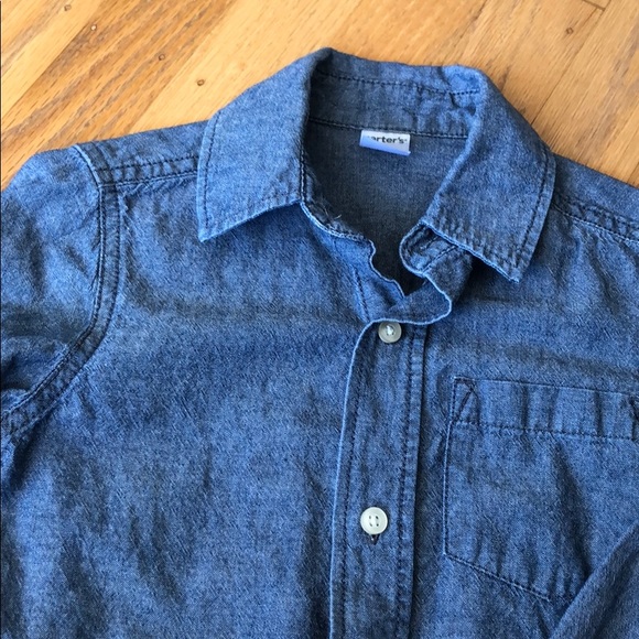 Long sleeve Chambray Shirt - Picture 3 of 3